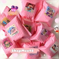 [Giá sỉ 50 túi 13x18cm] Túi bóng khí gói hàng màu hồng