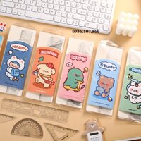 [GIÁ SỈ 7k/Bộ] Sỉ 20 Bộ thước kẻ, Bộ eke 18cm - 20cm,(thước bộ học sinh)