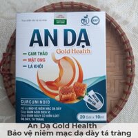 [GIÁ SỈ] AN DẠ GOLD HEALTH - Giảm viêm dạ dày, Giảm tiết dịch vị axid, Bảo vệ niêm mạc và chống trào ngược dạ dày