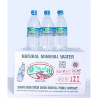 {Giá Sỉ] BAO BÌ MỚI 1 thùng Nước khoáng quang hanh có ga - nước khoáng mặn thùng 20 chai