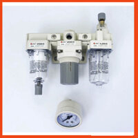 [Giá sỉ ] Bộ lọc ba khí nén AC- Bộ lọc khí nén AC2000/ AC3000/ AC4000 - Bộ lọc khí nén có van điều áp AC