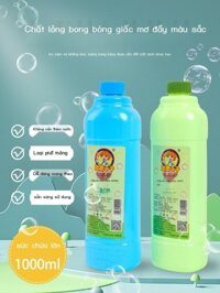 [GIÁ SỈ]  Chất lỏng nạp bong bóng nước cho trẻ em thổi súng máy bong bóng đặc biệt nạp chất lỏng bo