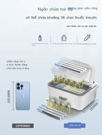 [GIÁ SỈ]  Chính hãng SAST xách tay insulin tủ lạnh hộp sạc xe mini làm lạnh tủ lạnh nhỏ đựng thuốc