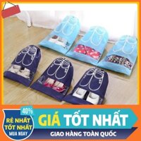 💖GIÁ SỈ💖 Combo 10 Túi đựng giày, dép tiện dụng, túi được làm từ vải dù bền đẹp, sạch sẽ, thiết kế nhỏ gọn, vừa vặn