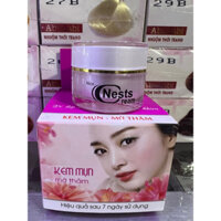[Giá sỉ cty Nice Nests] Kem tổ yến trắng dưỡng trắng da mờ mụn thâm 10g