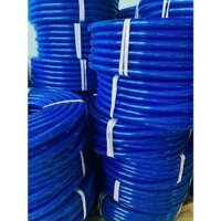 (Giá Sỉ) Cuộn 45m Ống Dẫn Nước Màu Xanh Phi 21, Phi 27. Ống Lưới Dẻo Loại 1
