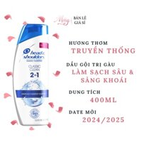 [GIÁ SỈ] Dầu gội Head&Shoulders nhập Mỹ | Hương Sạch Sâu Classi Clean | 400ml