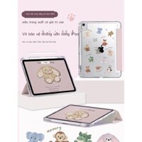[GIÁ SỈ] [Độ trong suốt cao] Thích hợp cho vỏ bảo vệ ipad có khe cắm bút pro11 Apple 2022 máy tính bảng 10,2 inch chống