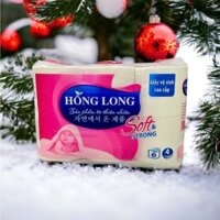 [Giá sĩ - Freeship] Combo 3 lốc giấy vệ sinh Hồng Long cao cấp