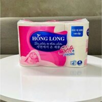 [Giá sĩ - Freeship] Combo 5 lốc giấy vệ sinh Hồng Long cao cấp