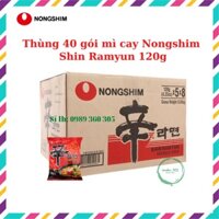 [Giá sỉ][ giao hỏa tốc] Thùng 40 gói mì Shin Nongshim Ramyun 120g