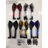 Gía sỉ GƯƠNG 5 CẠNH VER 2 - GIÁ 1 CẶP - (CÓ PASS GẮN ĐÈN TRỢ SÁNG 2 BÊN - MẪU 2 CÓ ỐP ĐẸP)