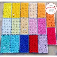 (Giá sỉ) Hoa hồng sáp 3 lớp Loại 1, 1 hộp 50 bông không kèm cành