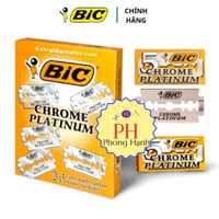 (Giá Sỉ) Hộp 100 lưỡi dao lam Bic Platinum hàng chính hãng