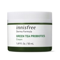 (Giá sỉ) Kem Dưỡng Ẩm Innisfree Derma Formula Green Tea Probiotics Cream 50ml