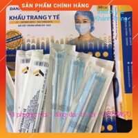 (Giá sỉ) Khẩu trang y tế Danameco (vô khuẩn từng cái), gói 50 chiếc