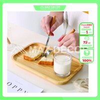 [Giá sỉ] Khay gỗ decor nhiều hình dáng, gỗ đẹp chữ nhật đựng trà đồ ăn dặm các cỡ