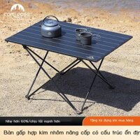 [GIÁ SỈ]  Kuangtu Trứng Cuộn Bàn Gấp Ngoài Trời Bàn Nhôm Dã Ngoại Bàn Ghế Di Động Thiết Bị Cắm Trại