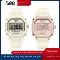 [GIÁ SỈ]  Lee chính thức đồng hồ cặp đôi vuông thời trang nam đồng hồ nữ thạch anh chống thấm nước