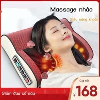 [GIÁ SỈ]  Máy massage cổ, eo lưng, đệm cột sống thắt lưng đa năng, dụng cụ điện thông minh, gối nhà