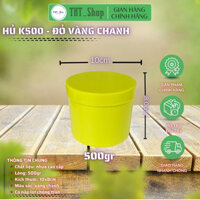 [Giá sỉ + miễn ship] combo 50 hũ đựng kem body cao cấp 500gr (k500)-có nắp lót chống tràn-màu xanh bơ