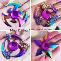 [GIÁ SỈ] [Mua 2 tặng 1] Đồ chơi con quay Fingertip Spin Top Đồ chơi bé trai và trẻ em Hợp kim giải nén Công nghệ đen Con