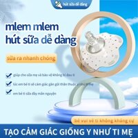 [Giá Sỉ] Núm trợ ti silicon siêu mềm cho bé an toàn mẹ yên tâm