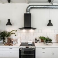 [Giá sỉ] Ống hút mùi nhà bếp phi 125 chất liệu inox và bạc cao cấp