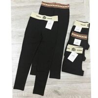 {GIÁ SỈ}  Quần Legging cạp chữ mã 109 (Ảnh thật, Video) hàng đẹp