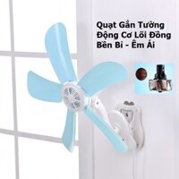 💥Giá Sỉ💥 Quạt treo tường & trần, nhà phòng tắm nhà bếp Quạt trần mini, Hướng điều chỉnh 360 độ,