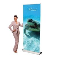 [Giá sỉ - Sẵn hàng] Standee cuốn nhôm đế to 85x200cm