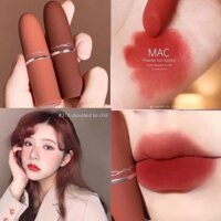 [GIÁ SỈ] Son MAC chính hãng màu Ruby Woo, Chili, Marrakesh đỏ gạch cam cháy, son Mac Auth date mới bao check