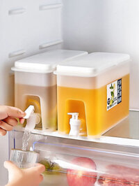 [GIÁ SỈ]  Súp mận chua Xô uống tủ lạnh Hộp đựng đá đặc biệt bong bóng nước lạnh chanh trái cây xô t