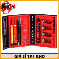 『GIA SI TAI KHO』 Bộ Dụng Cụ Sửa Chữa Tua Vít Đa Năng Kaisi 38 Trong 1 Từ Thép Hợp Kim Chất Lượng Cao (Hộp Đỏ)