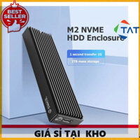 『GIA SI TAI KHO』 Box Ổ Cứng SSD M.2 NVMe PCIe ORICO M2PV-C3 Chuẩn USB 3.1 Type-C - Biến SSD M2 NVMe thành ổ cứng di động