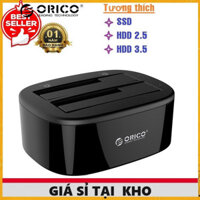 『GIA SI TAI KHO』 Dock Orico 6228US3 USB 3.0 SATA3 - 2 Khe Cắm - SHOP BÁN HÀNG UY TÍN