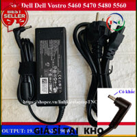 『GIA SI TAI KHO』 Sạc Laptop Dell Vostro 5460 5470 5480 5560 chân nhỏ ZIN 19.5V  4.62A (sạc chỉ dành cho mã Dell Vostro 5