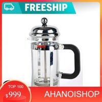 GIÁ SỈ TẠI XƯỞNG Bình phin pha cafe cà phê thủy tinh chịu nhiệt có lọc siêu tiện lợi có tay cầm 350-600ml (NH)