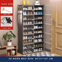 (GIÁ SỈ ) THANH LÝ TỦ GIÀY GHÉP THÔNG MINH 12- 16-18-20  Ô CÓ CHIA Ô (TÙY CHON THEO MẪU)