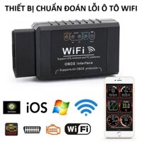 (GIÁ SỈ) Thiết bị máy đọc xóa lỗi xe hơi ô tô OBD2 bản wifi mẫu mới tex nhanh bản cao cấp