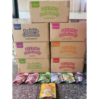 [giá sỉ] Thùng 50 gói kẹo dẻo bóc vỏ vị trái cây Cokoc