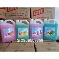 [GIÁ SỈ] THÙNG NƯỚC LAU SÀN GIFT 4L - HƯƠNG LILY VÀ BẠC HÀ