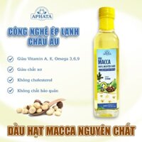 [Giá Sỉ Tốt] Dầu Macca nguyên chất Aphata Happy Oil cho bé ăn dặm công nghệ ép lạnh 250ml