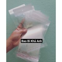 {Gía Sỉ} Túi Ni Long Bóng Kiếng Dán Keo Có Móc Treo - Size Nhỏ Đựng Phụ Kiện, Trang Sức, Bao Lì Xì Size 9x18 - 10x20cm