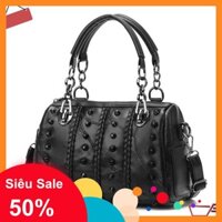 💖GIÁ SỈ💖 Túi xách da đính hạt cá tính, được làm từ chất liệu cao cấp, đường chỉ sắc sảo, chắc chắn thời trang 8300