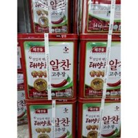 Giá sỉ Tương ớt Hàn quốc thùng 14kg Gochujang  CJ (dành cho nhà hàng, quán ăn)