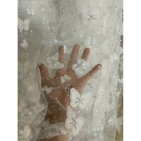 Giá sỉ vải lưới kim sa Bư.ớm hồ điệp xiêu xinh