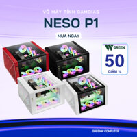 [Giá sỉ] Vỏ máy tính case PC NESO P1 Gamdias hình thoi FULL Tower 13 fans [BH 12 Tháng]