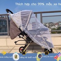 [GIÁ SỈ]  Xe Đẩy Lưới Chống Muỗi Có Thể Gập Lại Chống Muỗi Xe Đẩy Trẻ Em Xe Đẩy Em Bé Phụ Kiện Đa N