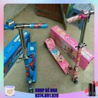 [Giá sỉ] Xe trượt Scooter thông minh (Có phanh hãm + 3 bánh phát sáng) ĐỒ CHƠI TUẤN MINH